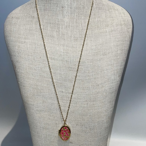 Lilly Pulitzer locket Necklace